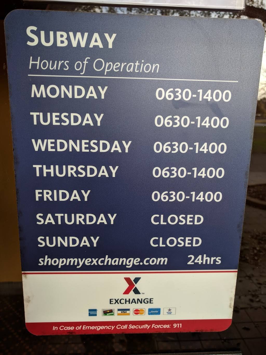 Subway Restaurants | restaurant | 236 Kirknewton St, Lackland AFB, TX 78236, USA | 2109274462 OR +1 210-927-4462