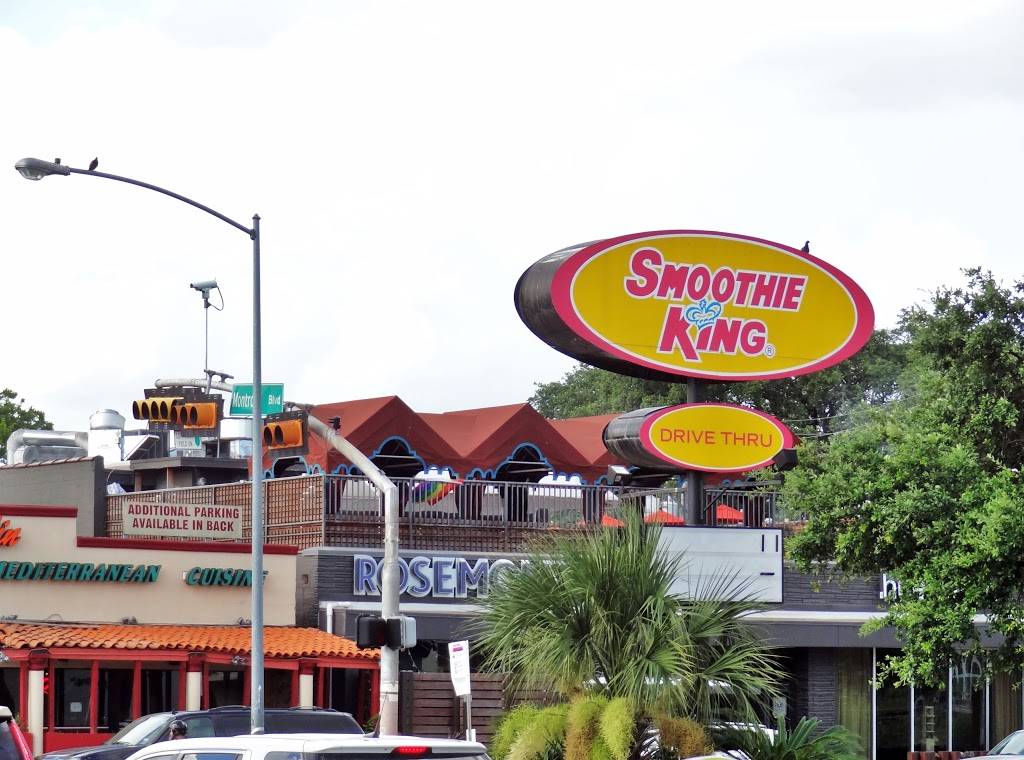 Smoothie King | restaurant | 913 Westheimer Rd, Houston, TX 77006, USA | 7135205090 OR +1 713-520-5090