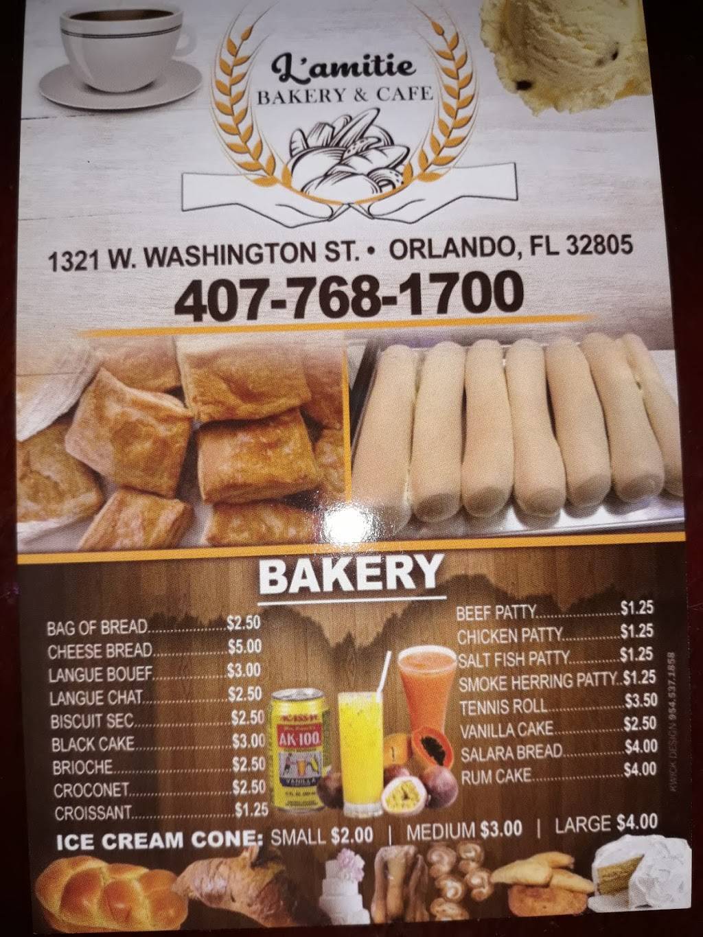 L amitie | restaurant | 1321 W Washington St, Orlando, FL 32805, USA | 4077681700 OR +1 407-768-1700