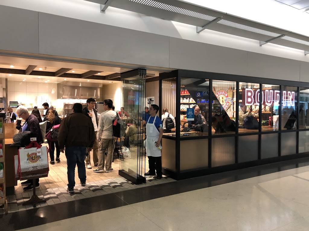 Boudin Bakery Cafe | bakery | San Francisco International Airport (SFO), Terminal 1 Boarding Area A, San Francisco, CA 94128, USA | 6508712515 OR +1 650-871-2515