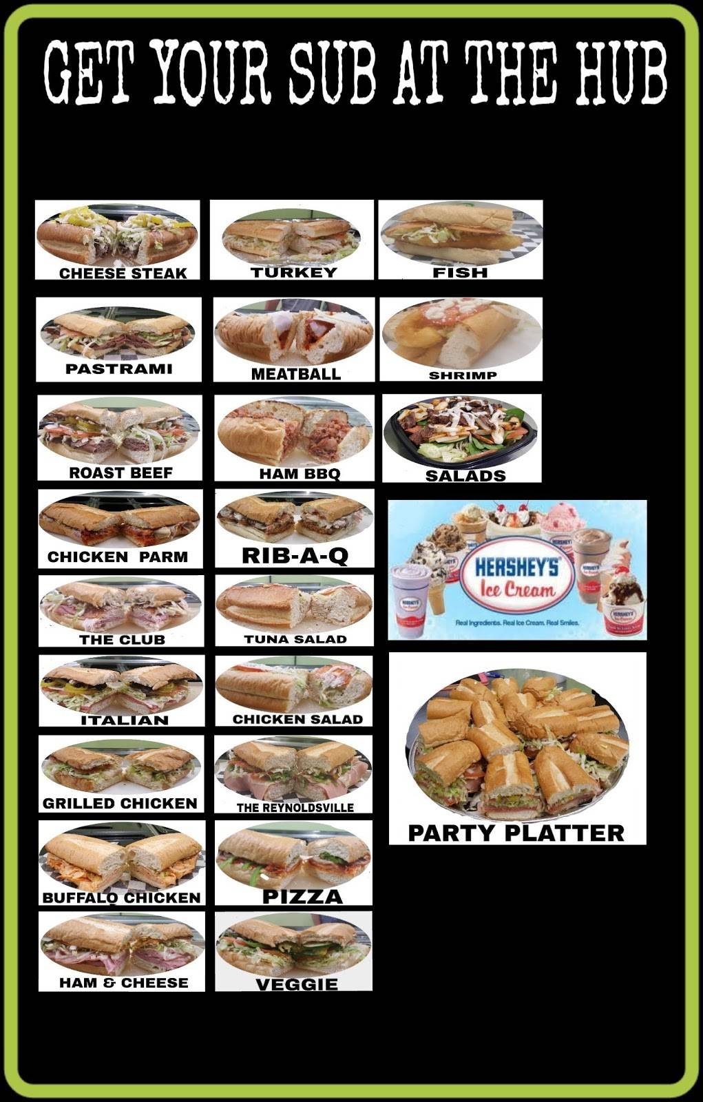 THE SUB HUB | restaurant | 417 E Main St, Reynoldsville, PA 15851, USA | 8146532762 OR +1 814-653-2762