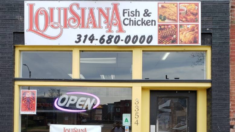 Louisiana Fish and Chicken | restaurant | 3354 S Jefferson Ave, St. Louis, MO 63118, USA | 3146800000 OR +1 314-680-0000