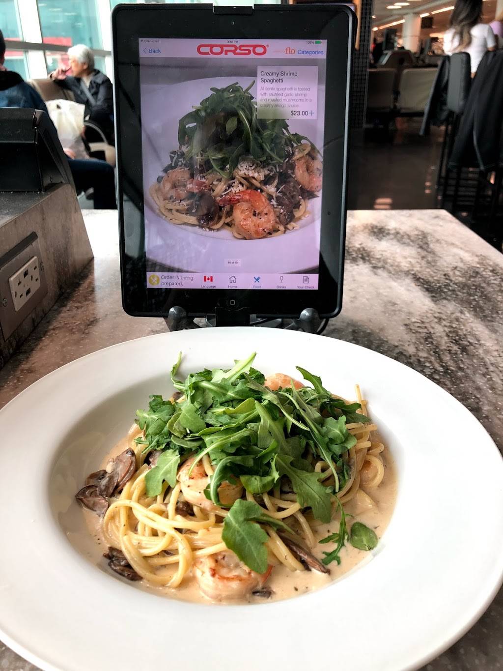 Corso | restaurant | 6301 Silver Dart Dr, Mississauga, ON L5P 1B2, Canada | 8665083558 OR +1 866-508-3558