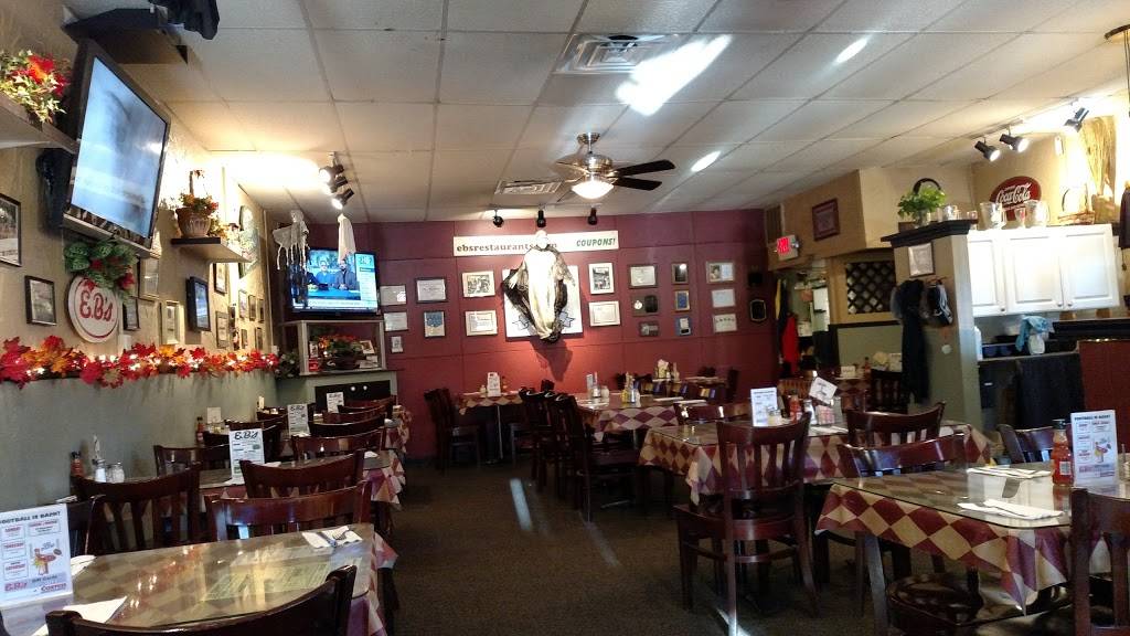 E.Bs Restaurant | restaurant | 385 Walnut St Ext, Agawam, MA 01001, USA | 4137893525 OR +1 413-789-3525
