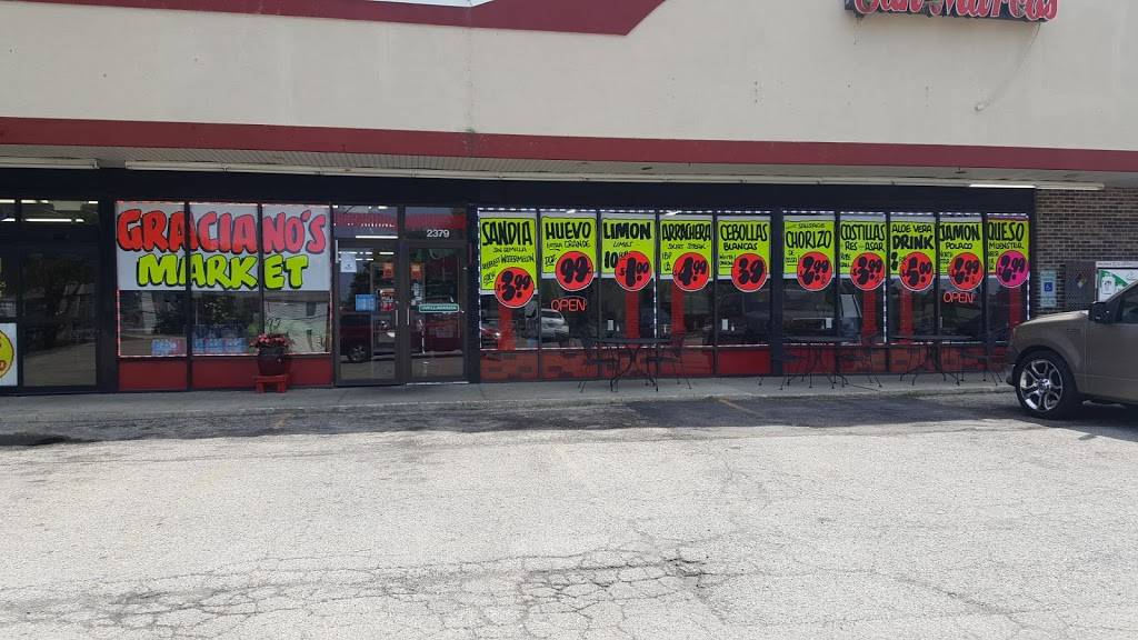 Gracianos Market | restaurant | 2379 Bode Rd, Schaumburg, IL 60194, USA | 8478843777 OR +1 847-884-3777