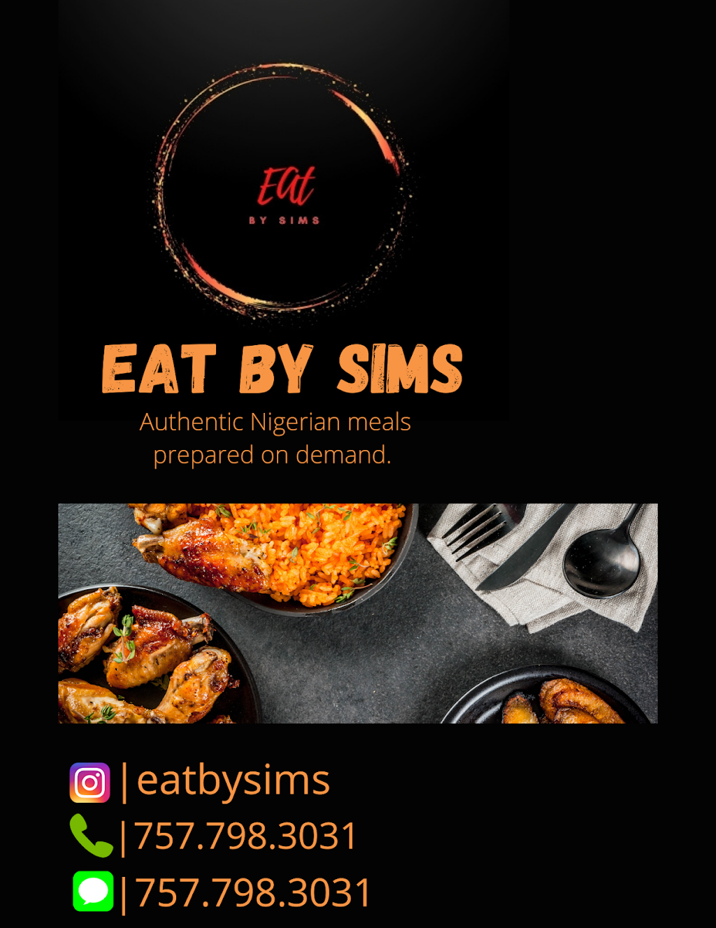 Eat By Sims | restaurant | 6115 Tidewater Dr, Norfolk, VA 23509, USA | 7577983031 OR +1 757-798-3031