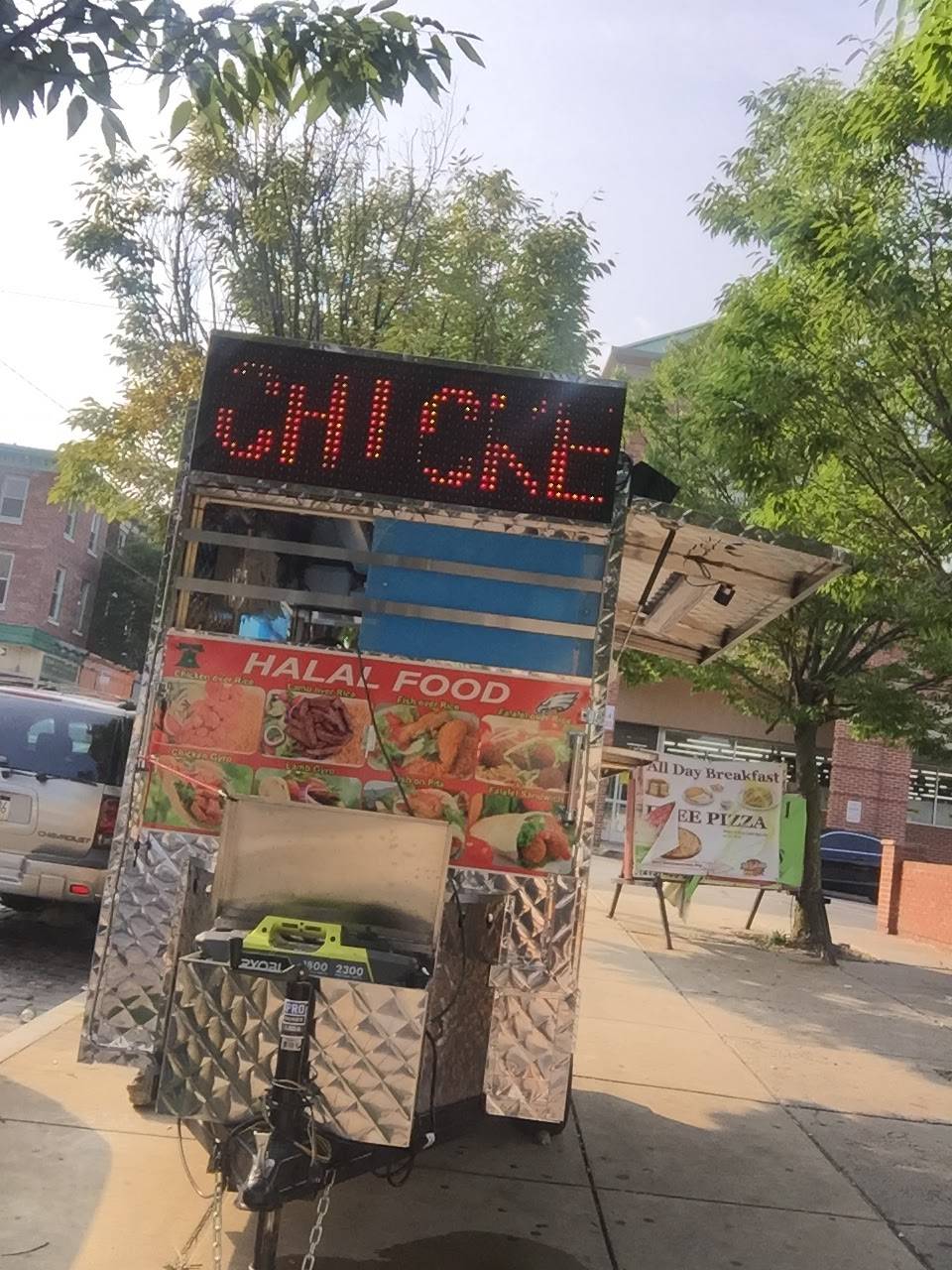 Halal food truck | restaurant | Germantown ave and, The Front Of The Dollar General Store, Wister Street, Philadelphia, PA 19144, USA | 9292939164 OR +1 929-293-9164