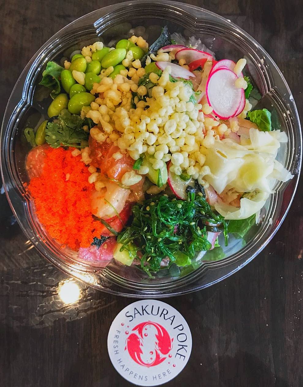 Sakura Hibachi & Poke | restaurant | 10562 Campus Way S, Largo, MD 20774, USA | 2407193595 OR +1 240-719-3595