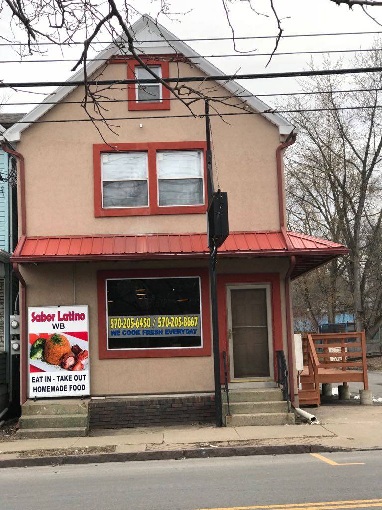 Sabor Latino WB | restaurant | 545 Hazle St, Wilkes-Barre, PA 18702, USA | 5702056450 OR +1 570-205-6450