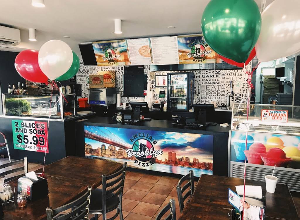 Amelias Brooklyn Pizza | restaurant | 3650 N Federal Hwy, Lighthouse Point, FL 33064, USA | 9543930322 OR +1 954-393-0322