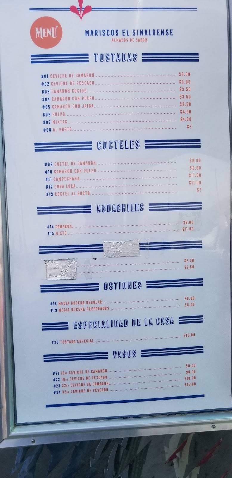 Mariscos El Sinaloense | restaurant | 2126 Taft Hwy, Bakersfield, CA 93313, USA | 8315125724 OR +1 831-512-5724