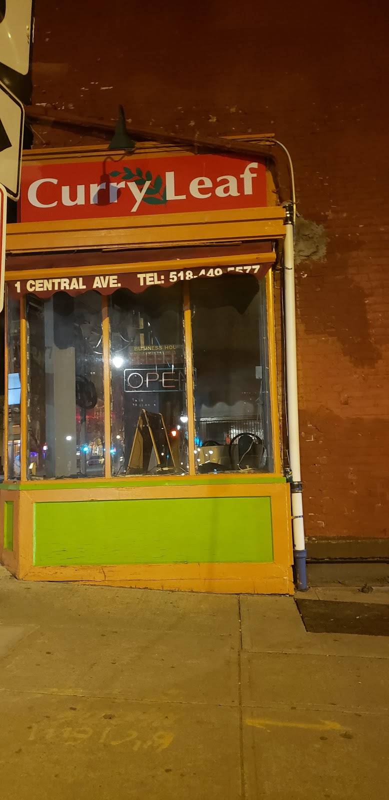 Curry Leaf | restaurant | 1 Central Ave, Albany, NY 12210, USA | 5184495577 OR +1 518-449-5577