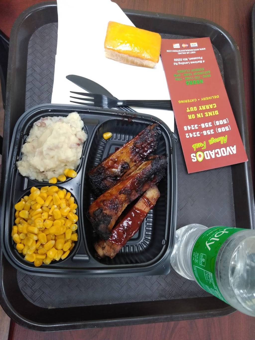 Avocados | restaurant | 4 Barlows Landing Rd, Pocasset, MA 02559, USA | 5083563242 OR +1 508-356-3242