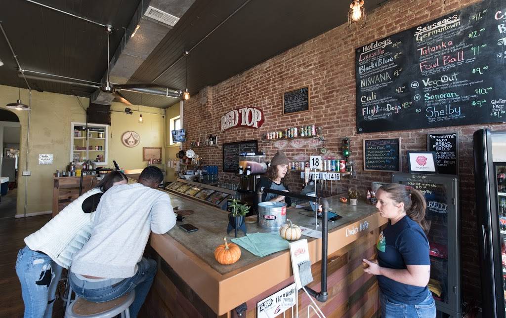 Red Top Gourmet Hotdogs | restaurant | 1127 Logan St, Louisville, KY 40204, USA | 5026402032 OR +1 502-640-2032