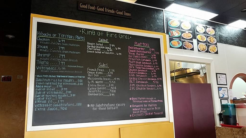 Ring Of Fire Grill | restaurant | 132 Pointe S Dr, Randleman, NC 27317, USA | 3364950171 OR +1 336-495-0171