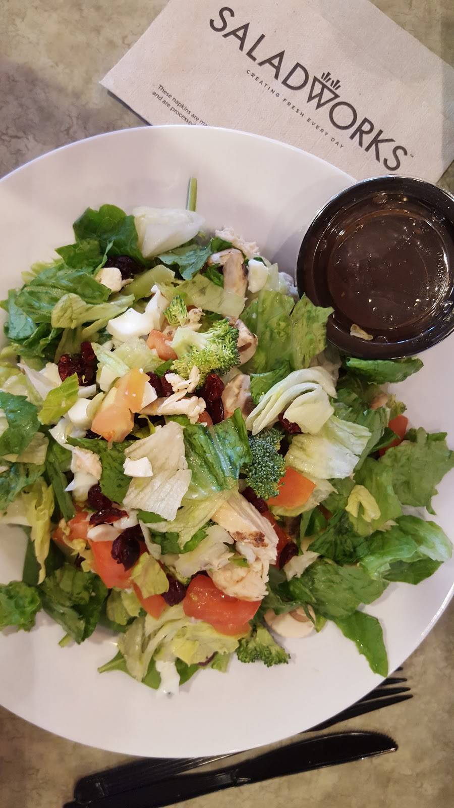 Saladworks | restaurant | 1520 NJ-38, Hainesport, NJ 08036, USA | 6097028100 OR +1 609-702-8100