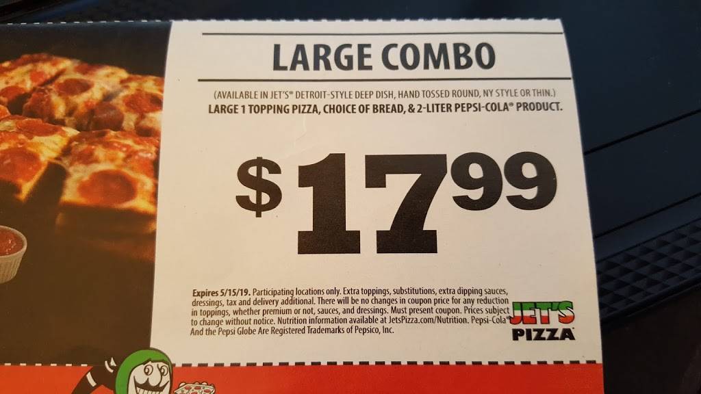 Jets Pizza | meal delivery | 25947 Detroit Rd, Westlake, OH 44145, USA | 4408921200 OR +1 440-892-1200