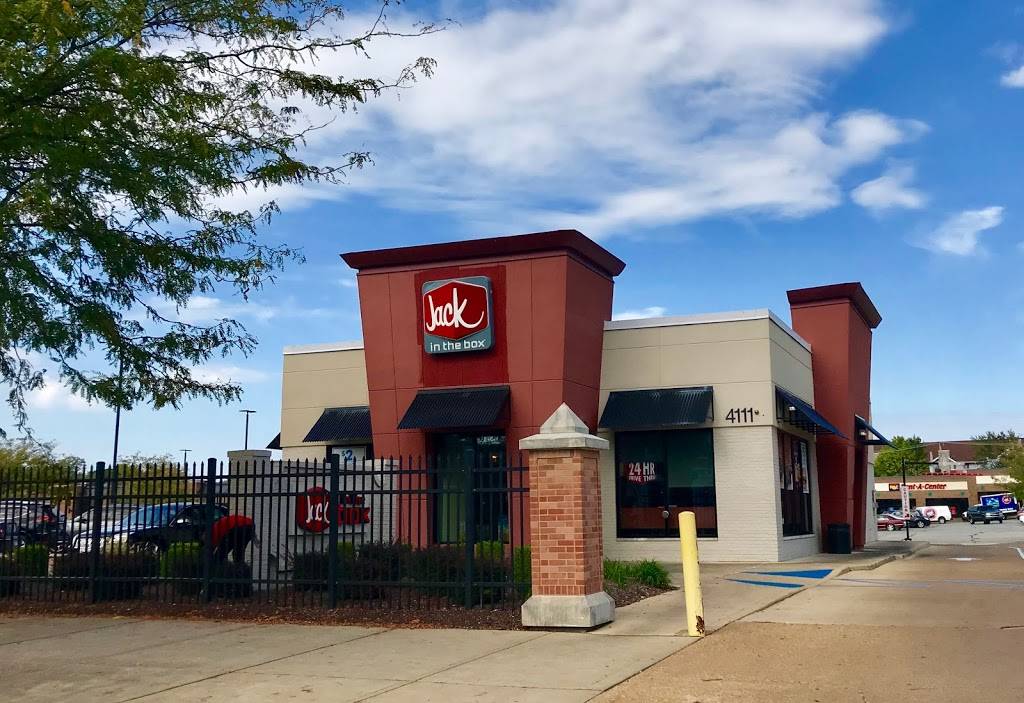 Jack in the Box | restaurant | 4111 Lindell Blvd, St. Louis, MO 63108, USA | 3146521649 OR +1 314-652-1649