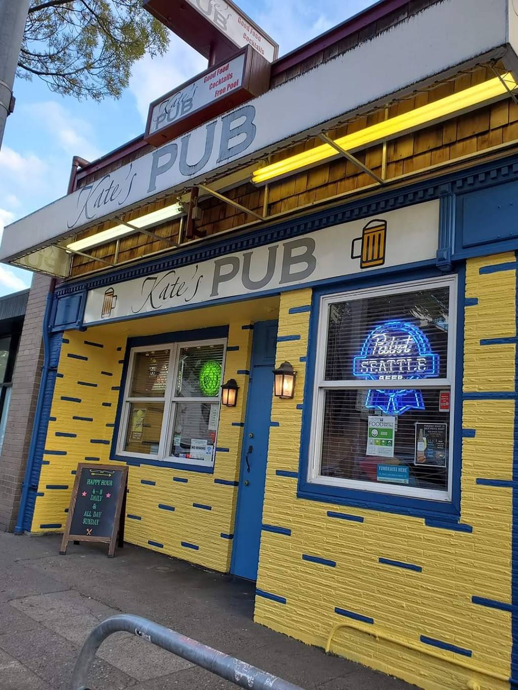 Kates Pub | restaurant | 309 NE 45th St, Seattle, WA 98105, USA | 2065476832 OR +1 206-547-6832