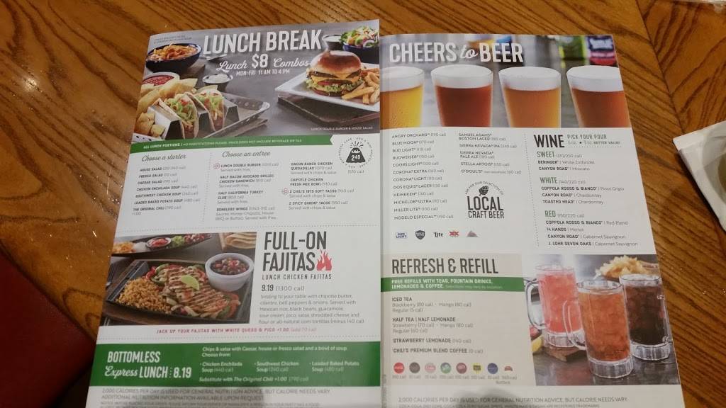 Chilis Grill & Bar | restaurant | 2001 Theater Dr, Paso Robles, CA 93446, USA | 8052269226 OR +1 805-226-9226