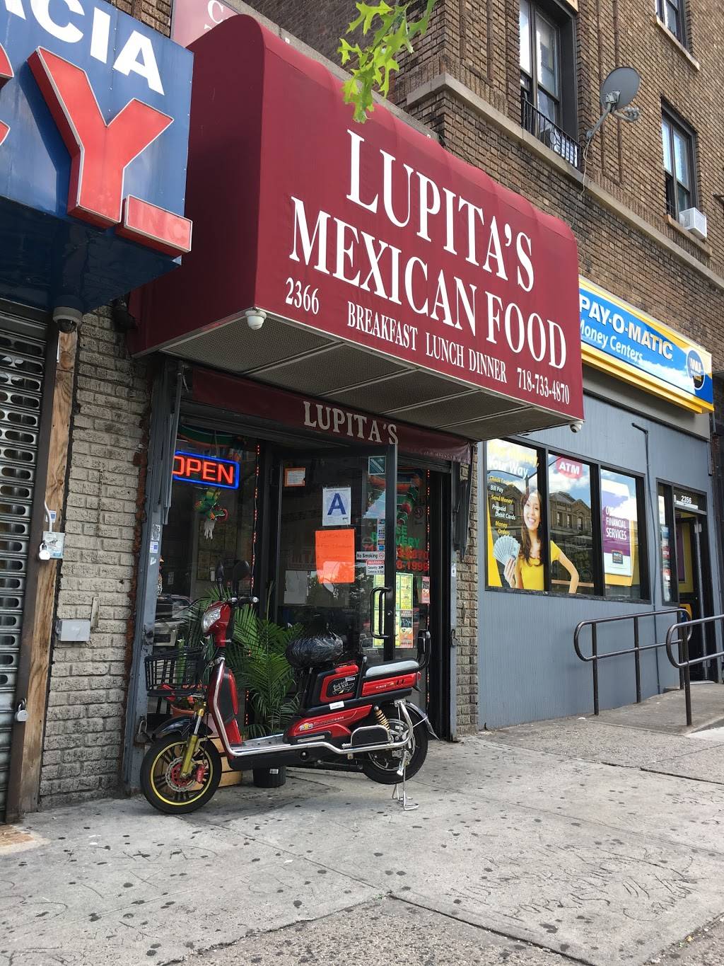 Lupitas | restaurant | 2366 Grand Concourse, The Bronx, NY 10458, USA | 7187334870 OR +1 718-733-4870