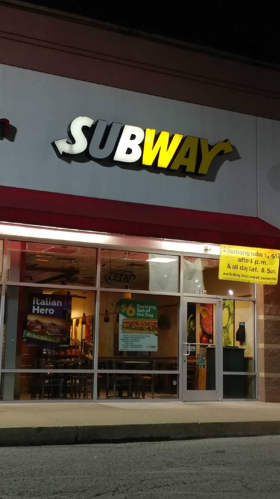 Subway | restaurant | 1055 Hansel Ave, Florence, KY 41042, USA | 8595252749 OR +1 859-525-2749