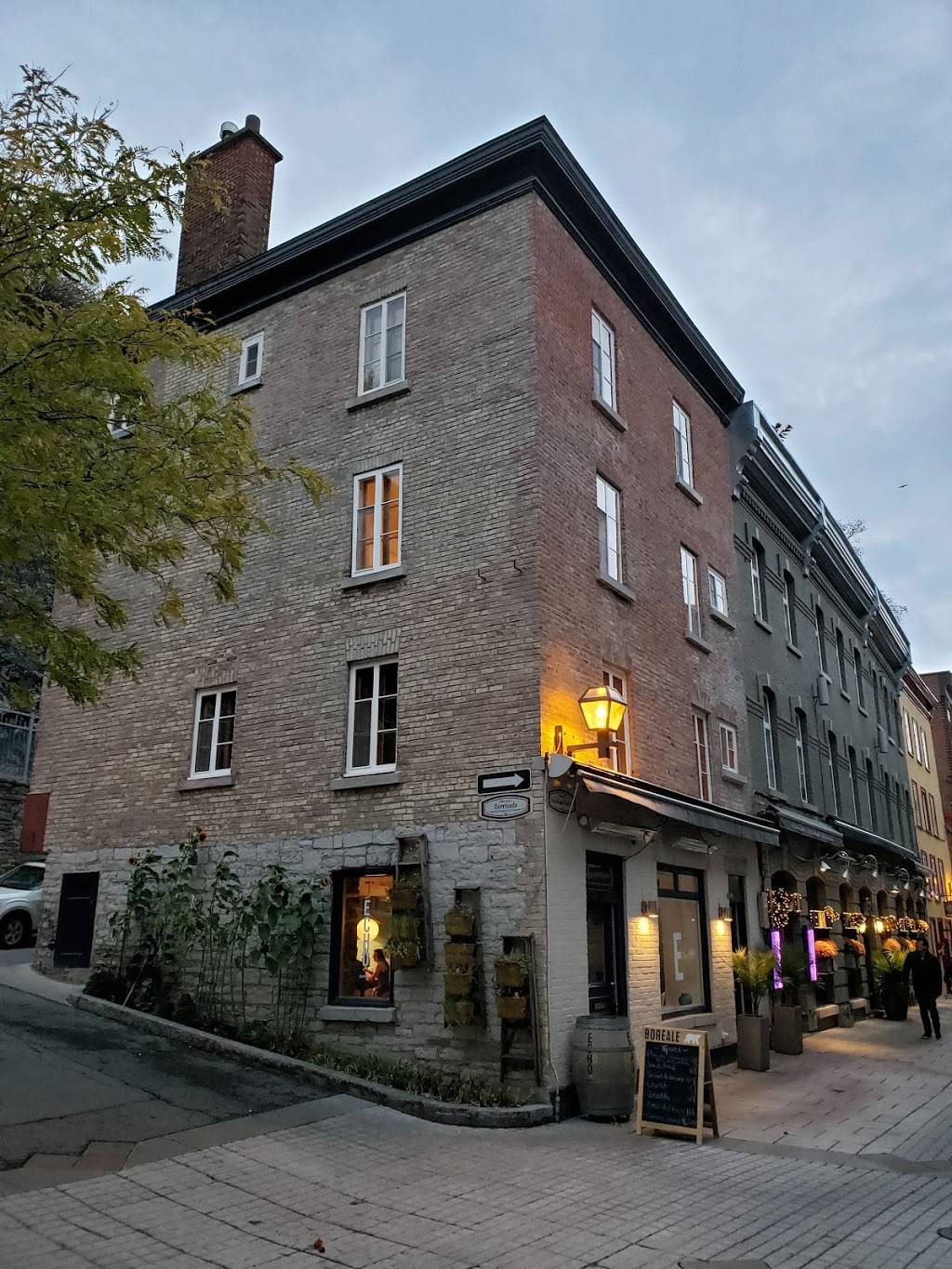 Écho buvette | restaurant | 67 Rue du Sault-au-Matelot, Québec, QC G1K 3X7, Canada | 4189144393 OR +1 418-914-4393