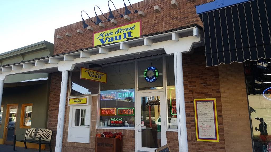Main Street Vault Restaurant | restaurant | 270 N Main St, Florence, AZ 85132, USA | 5208680027 OR +1 520-868-0027