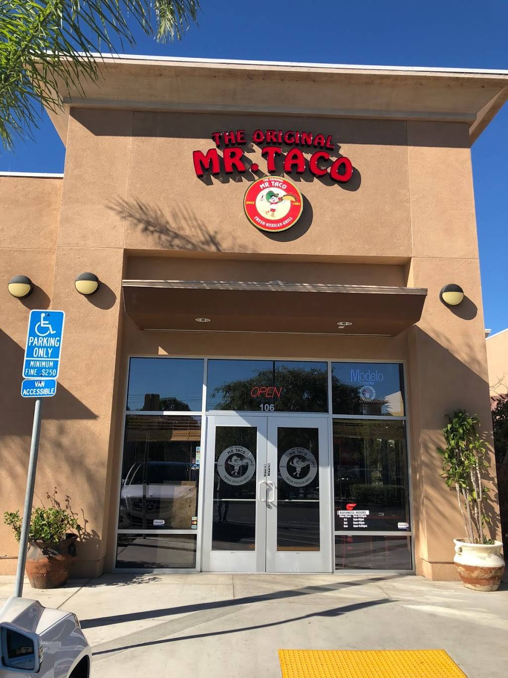 THE ORIGINAL MR. TACO (Vista) | restaurant | 2115 S Melrose Dr #106/107, Vista, CA 92081, USA | 7607277311 OR +1 760-727-7311