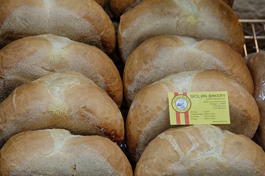 Sicilian Bakery Inc | bakery | 4632 N Cumberland Ave, Chicago, IL 60656, USA | 7735892602 OR +1 773-589-2602