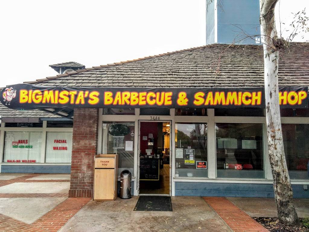 Bigmistas Barbecue & Sammich Shop | restaurant | 3444 N Los Coyotes Diagonal, Long Beach, CA 90808, USA | 5624526565 OR +1 562-452-6565