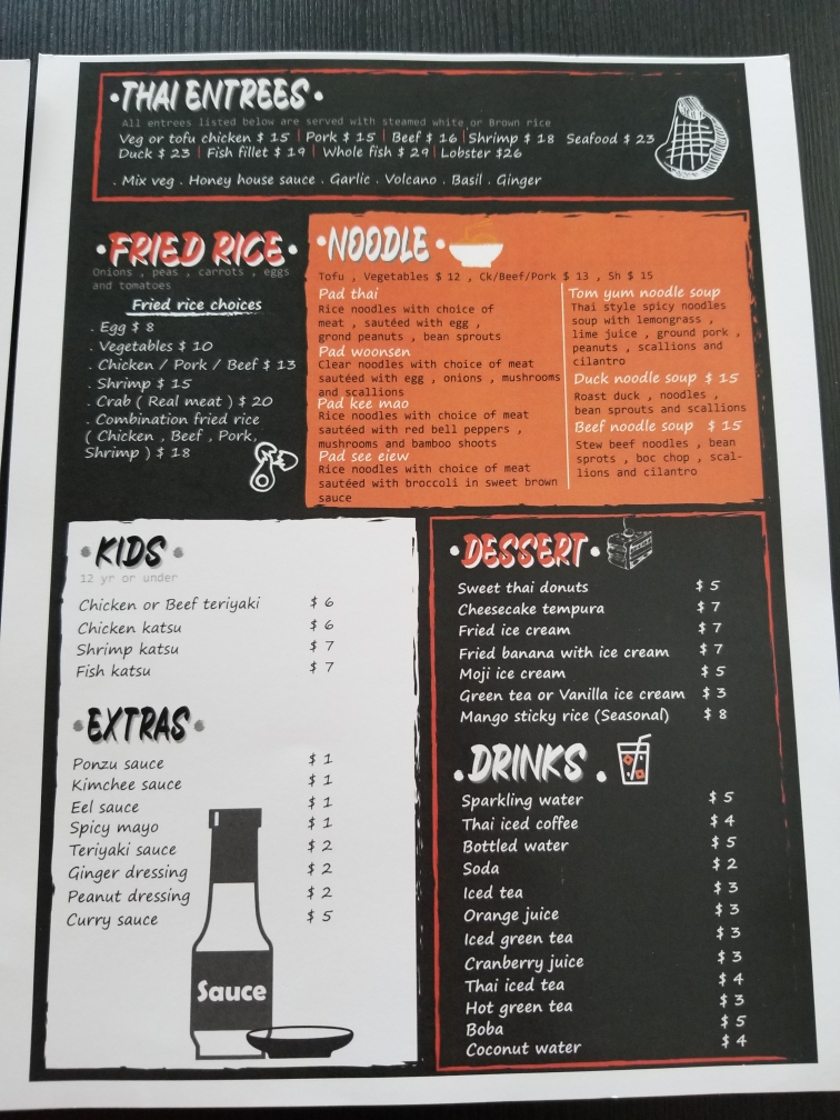 DeeDay Thai & Japanese | restaurant | 2608 N Ocean Blvd #5, Pompano Beach, FL 33062, USA | 9549605060 OR +1 954-960-5060