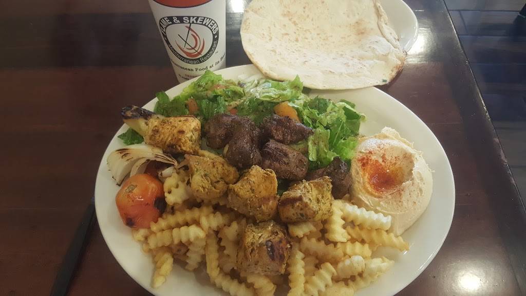 Flame and Skewers | restaurant | 25870 McBean Pkwy, Santa Clarita, CA 91355, USA | 6614652779 OR +1 661-465-2779