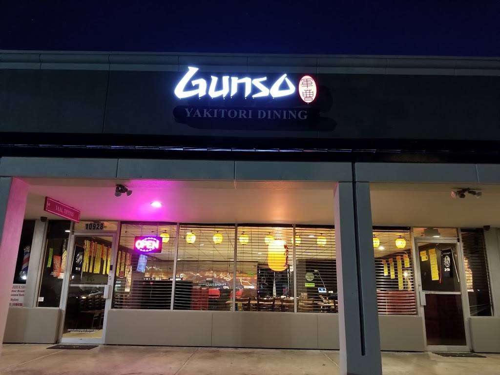 Yakitori Gunso | restaurant | 10928 Westheimer Rd, Houston, TX 77042, USA | 7133345464 OR +1 713-334-5464