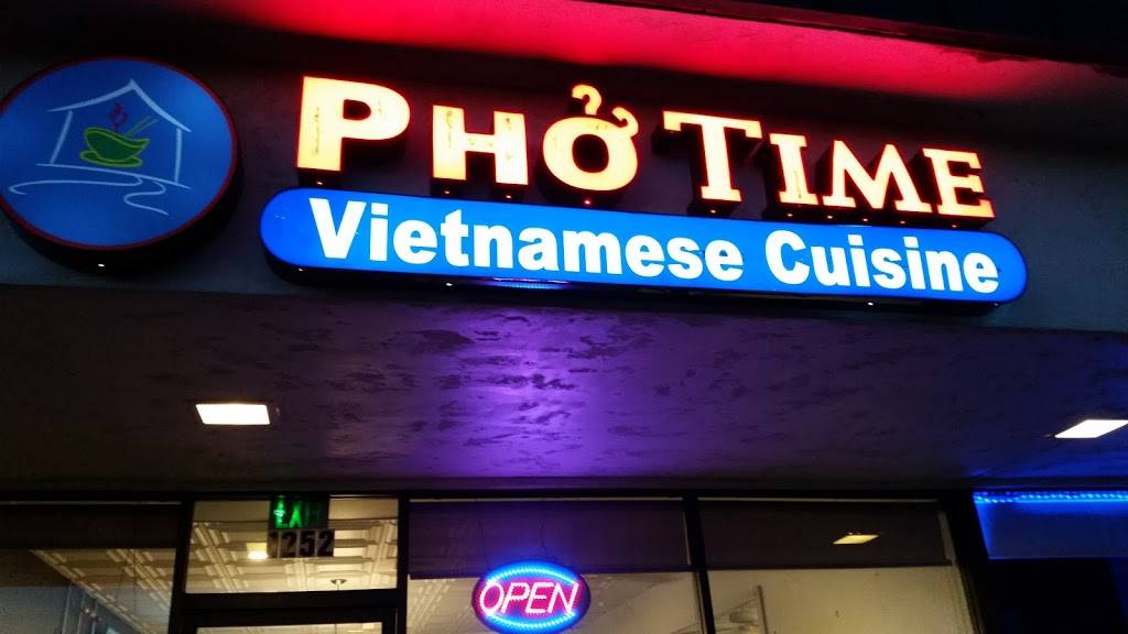 Pho Time | restaurant | 1252 E Mission Rd, San Marcos, CA 92069, USA | 7607964842 OR +1 760-796-4842