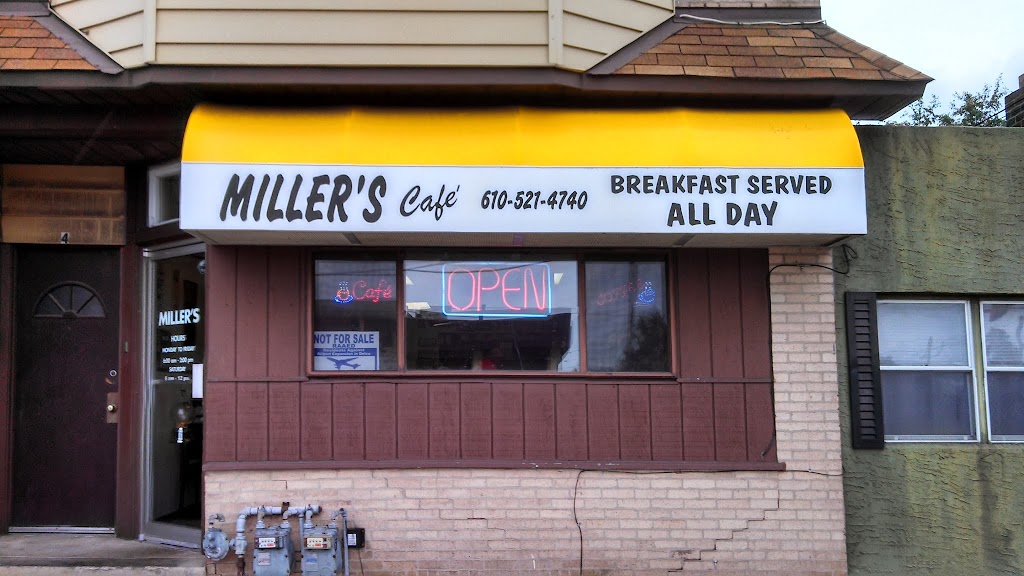 Millers Cafe | restaurant | 4 W Powhattan Ave, Essington, PA 19029, USA | 6105214740 OR +1 610-521-4740