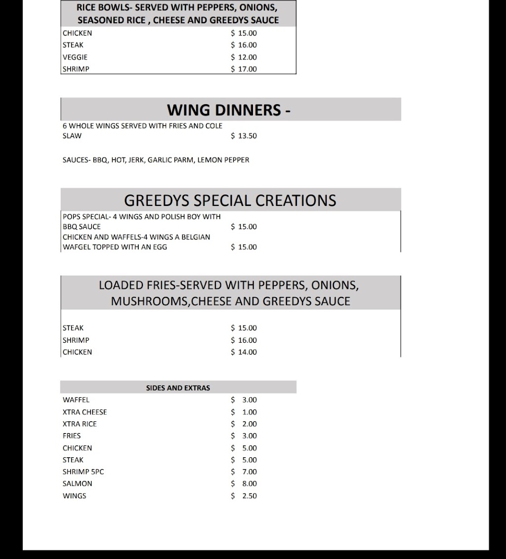 Greedys 2 | restaurant | 3915 Carnegie Ave, Cleveland, OH 44115, United States | 2163016751 OR +1 216-301-6751