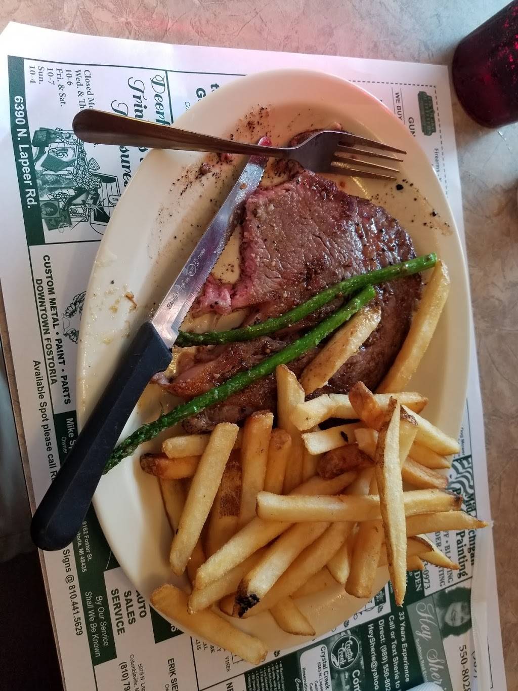 Deerfield Inn | restaurant | 5836 N Lapeer Rd Suite D, North Branch, MI 48461, USA | 8107935100 OR +1 810-793-5100