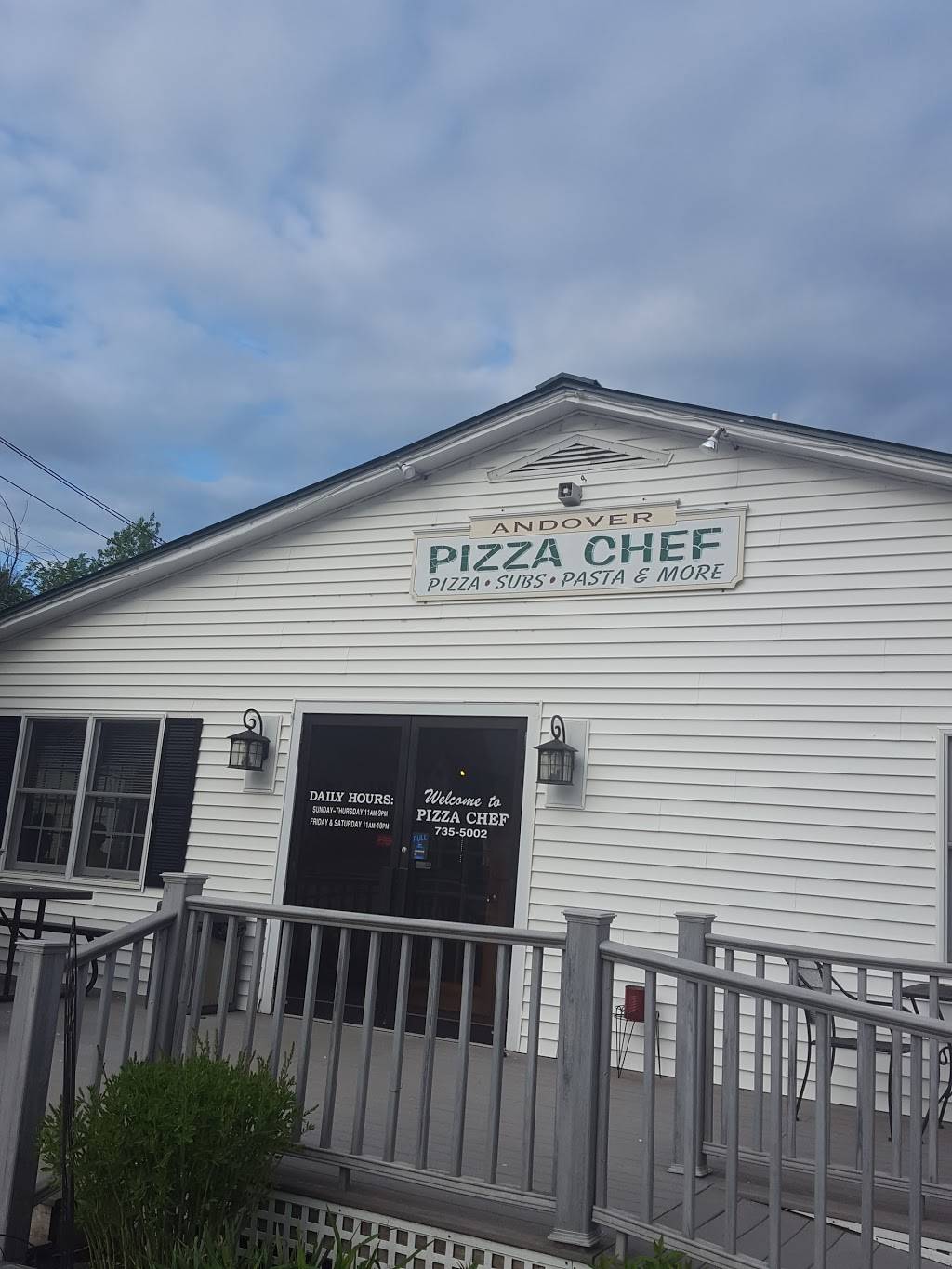 Pizza Chef | meal delivery | 163 Main St, Andover, NH 03216, USA | 6037355002 OR +1 603-735-5002