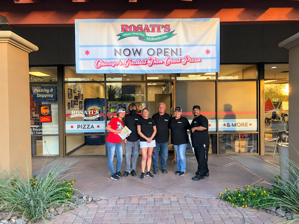 Rosatis Pizza | restaurant | 20343 N Hayden Rd Suite 110, Scottsdale, AZ 85255, USA | 4805730737 OR +1 480-573-0737