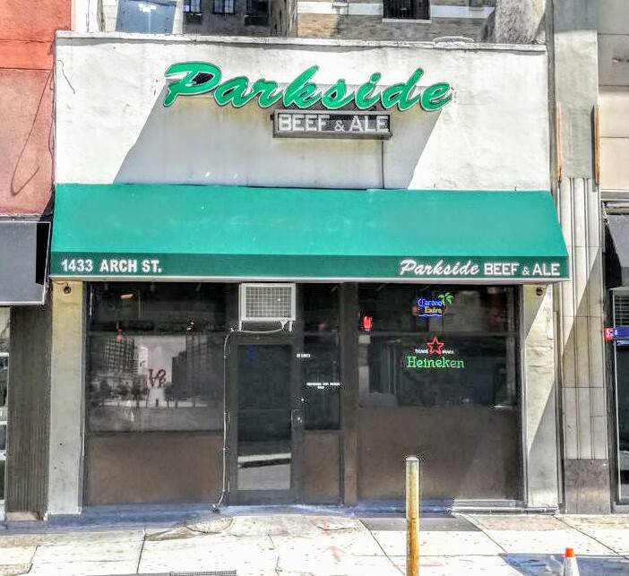 Parkside Beef & Ale | restaurant | 1433 Arch St, Philadelphia, PA 19102, USA | 2673243216 OR +1 267-324-3216