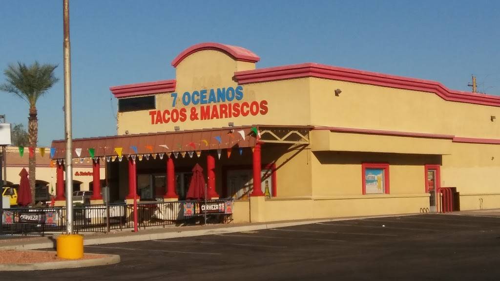 7 Oceanos Tacos Y Marisco | restaurant | 5025 N 67th Ave, Glendale, AZ 85301, USA | 6024832622 OR +1 602-483-2622