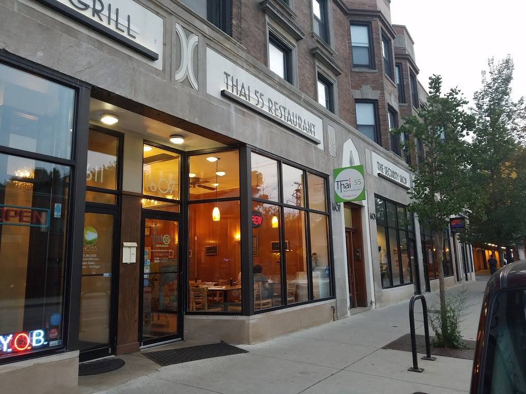 Thai 55 Restaurant | restaurant | 1607 E 55th St, Chicago, IL 60615, USA | 7733637119 OR +1 773-363-7119