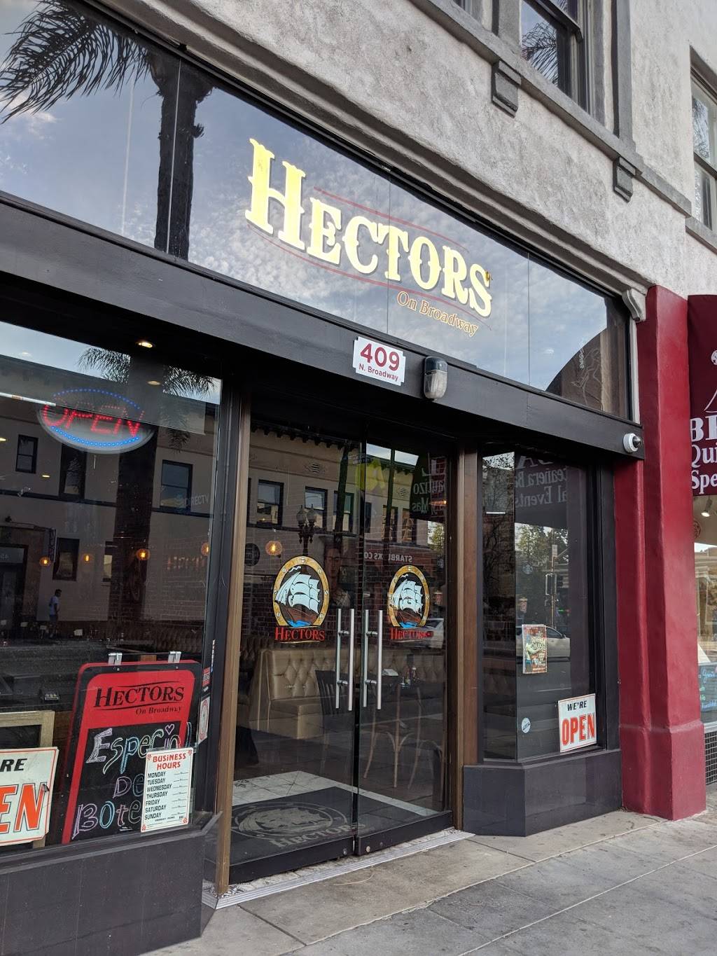 Hectors On Broadway | restaurant | 409 N Broadway, Santa Ana, CA 92701, USA | 7142859896 OR +1 714-285-9896