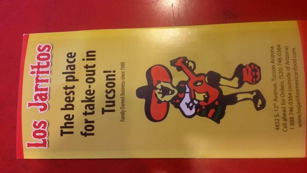 Los Jarritos | meal takeaway | 4832 S 12th Ave, Tucson, AZ 85714, USA | 5207460364 OR +1 520-746-0364