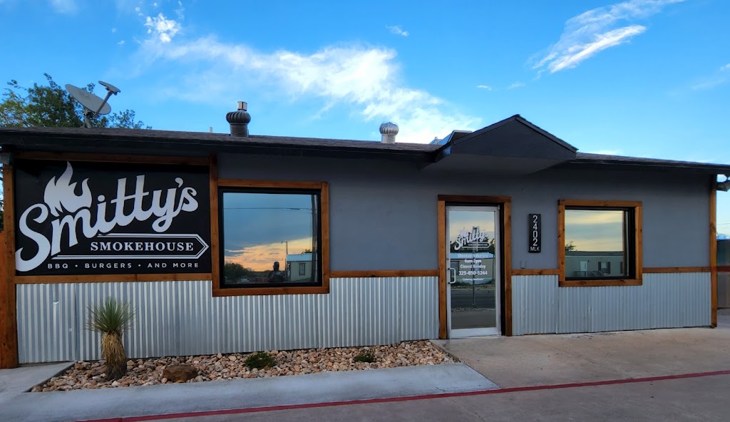 Smittys Smokehouse | restaurant | 2402 Martin Luther King Dr, San Angelo, TX 76903, United States | 3256505244 OR +1 325-650-5244