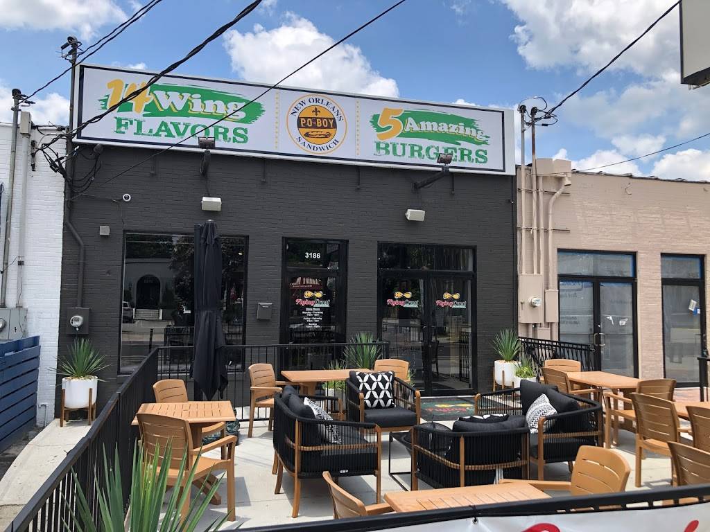 Flying Crust Pizza & Wings | night club | 3186 Roswell Rd NW, Atlanta, GA 30305, USA | 4042576222 OR +1 404-257-6222