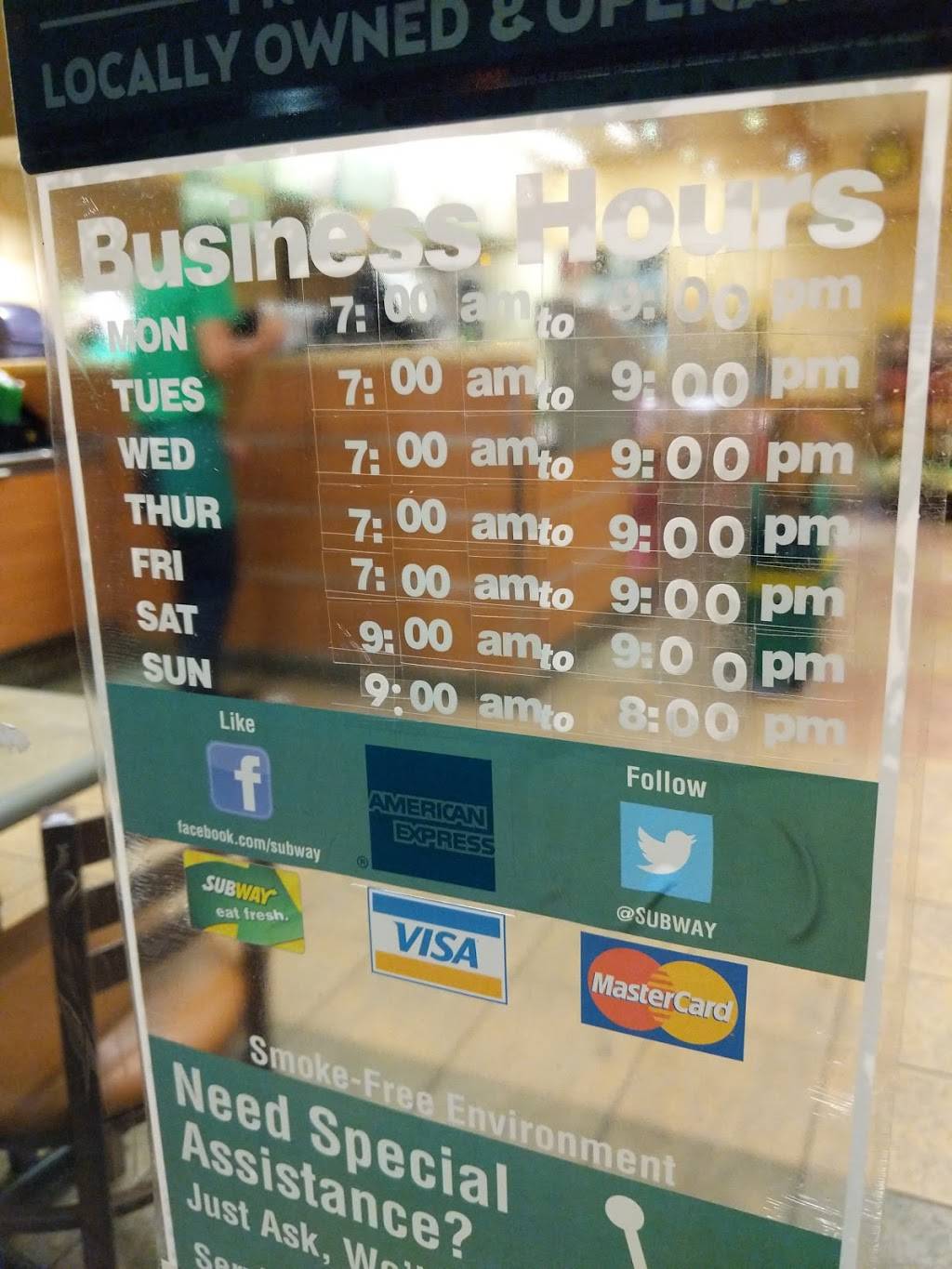 Subway Restaurants | restaurant | 1710 Berryessa Rd #111, San Jose, CA 95133, USA | 4082585557 OR +1 408-258-5557