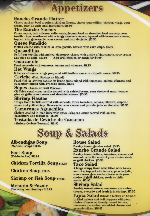 Rancho Grande Mexican Grill | restaurant | 6348 Ashe Rd Suite 600, Bakersfield, CA 93313, USA | 6612439911 OR +1 661-243-9911