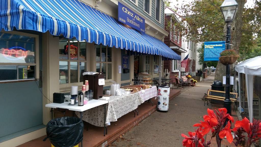 Chez Alice of Bordentown Deli & Cafe | cafe | 353 Farnsworth Ave, Bordentown, NJ 08505, USA | 6092986688 OR +1 609-298-6688
